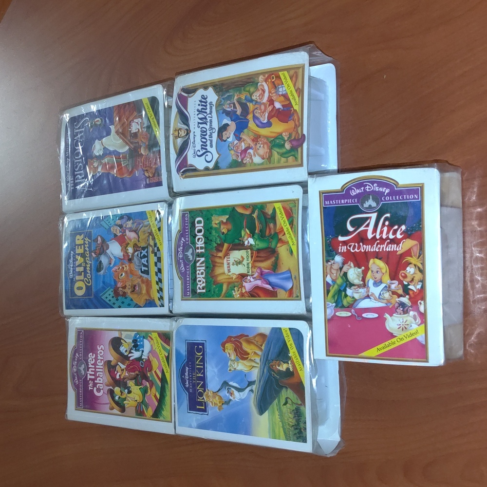 Vtg Collectible 1995 Disney Masterpiece Collection McDonald’s Complete Happy Mea